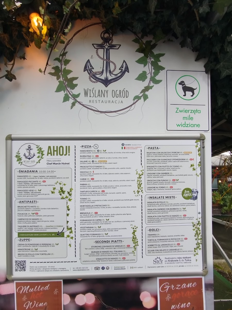 Menu Wislany Ogrod & Statek Sobieski-5