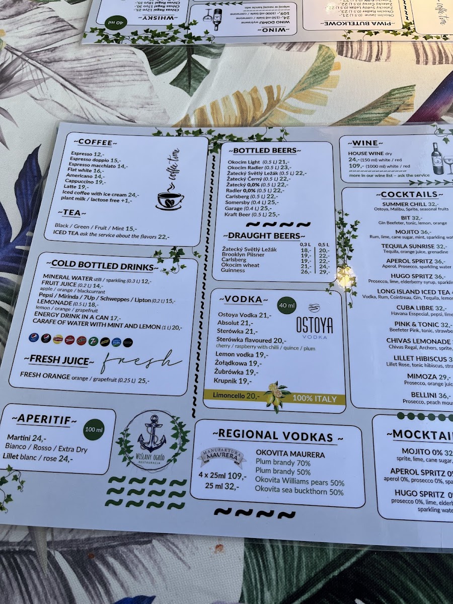 Menu Wislany Ogrod & Statek Sobieski-6