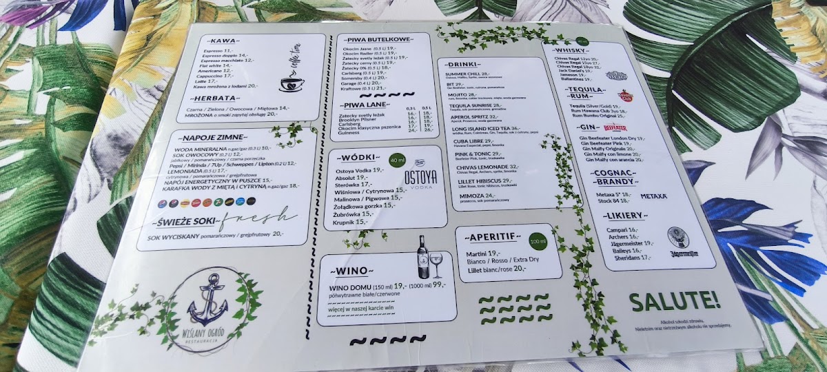 Menu Wislany Ogrod & Statek Sobieski-7